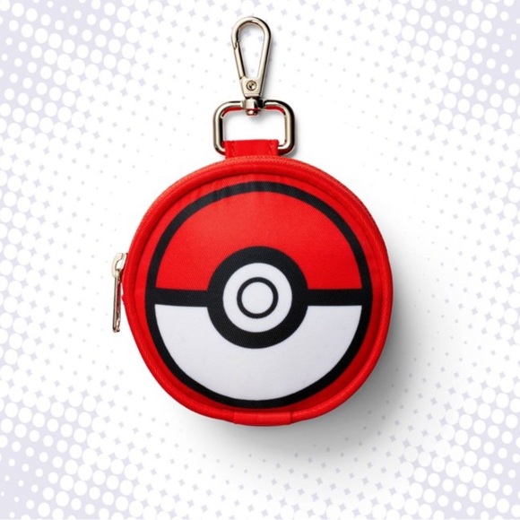Accessories - Poké Ball Round Zip Pouch Keychain